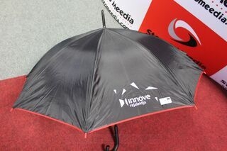Umbrella with logos
