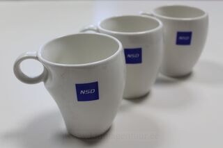 Porcelain mug with logo NSD