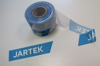 Warning foil with logo Jartek