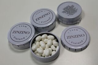 Pastilles with logo Zinzano