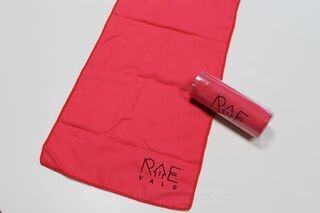Towel with logo Rae vald