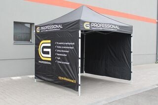 CG Professional logoga 3x3m popup telk