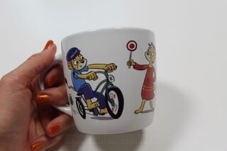 Coffee mug with picture