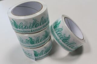 Packing tape with logo Hoitolasi