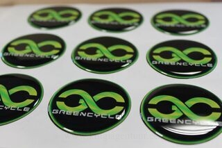Greencycle stickers
