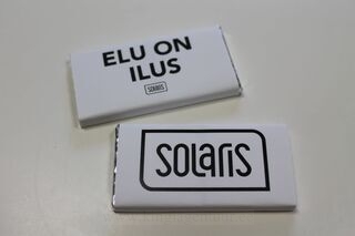100g chocolate bar Solaris