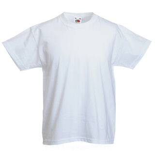 Kid White T-Shirt Valueweight