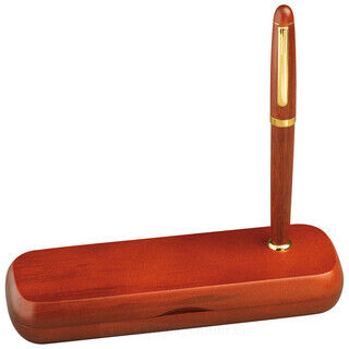 Rosewood pen set in case 3. picture