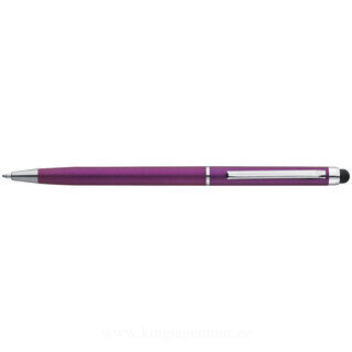 Plastic ball pen with touch function 4. picture