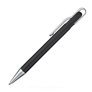 Ball pen with clip for attachment