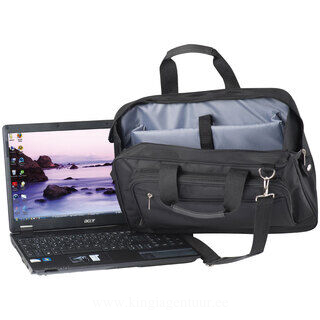 Microfibre business bag with padded laptop compartment 2. picture