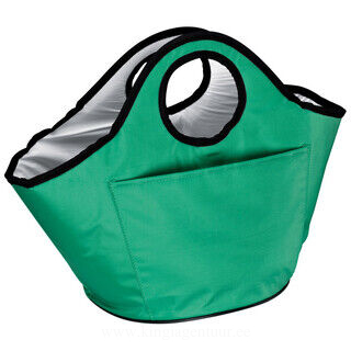 Round cooler bag with bottle opener 2. picture
