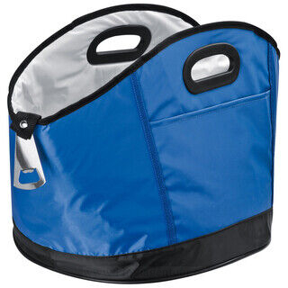 Big round cooler bag with bottle opener 2. picture