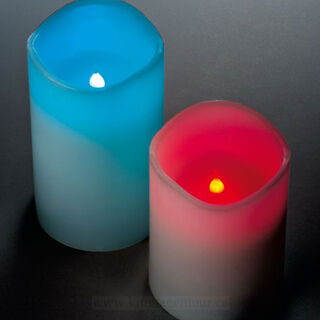 2pcs set colour changing candles 4. picture