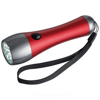 Metal torch with 21 LEDs