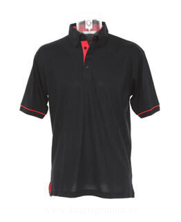 Contrast Button Down Collar Polo 5. picture