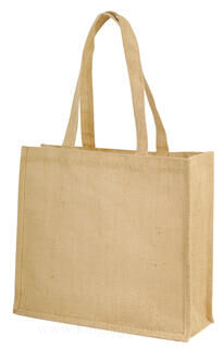 Long Handled Jute Shopper Bag 4. pilt