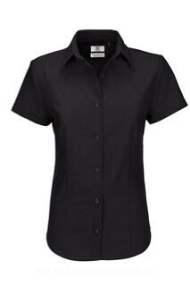 Ladies` Oxford Short Sleeve Shirt 7. picture