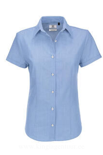 Ladies` Oxford Short Sleeve Shirt 11. picture