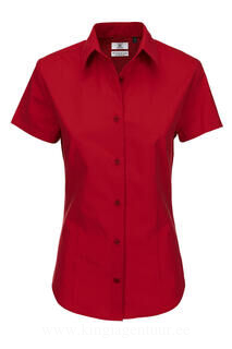 Ladies` Heritage Short Sleeve Poplin Shirt 10. pilt