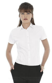 Ladies` Heritage Short Sleeve Poplin Shirt 4. pilt