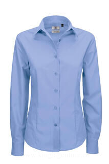 Ladies` Smart Long Sleeve Poplin Shirt 9. kuva