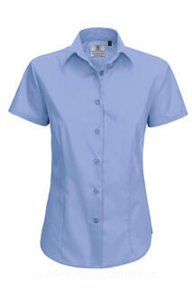 Ladies` Smart Short Sleeve Poplin Shirt 9. pilt