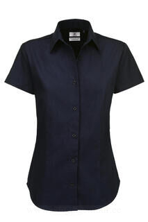 Ladies` Sharp Twill Short Sleeve Shirt