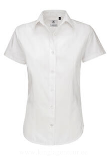 Ladies` Sharp Twill Short Sleeve Shirt 7. pilt