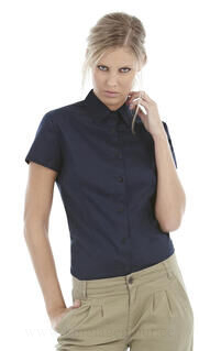 Ladies` Sharp Twill Short Sleeve Shirt 4. picture