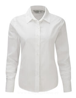 Ladies` Classic Twill Shirt LS 2. picture