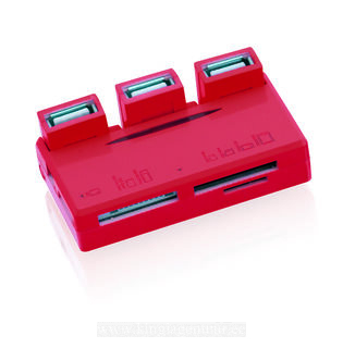Kortinlukija USB Hubi Tisco 3. kuva